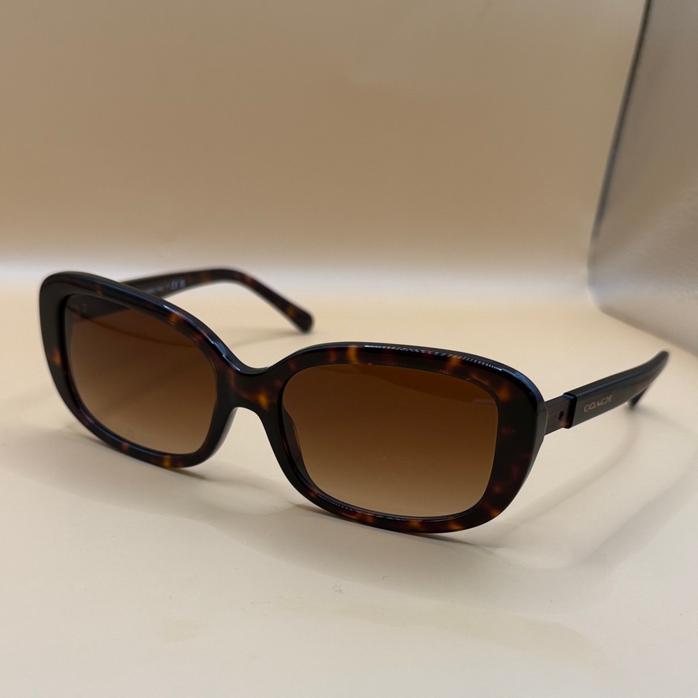Coach 501374 (Dark Tortoise) 56•17 Sunglasses
